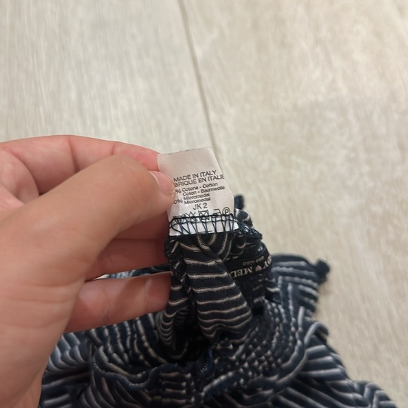 ‼️$10 Sale‼️ Brandy Melville blue and white stripe shorts - Picture 6 of 6